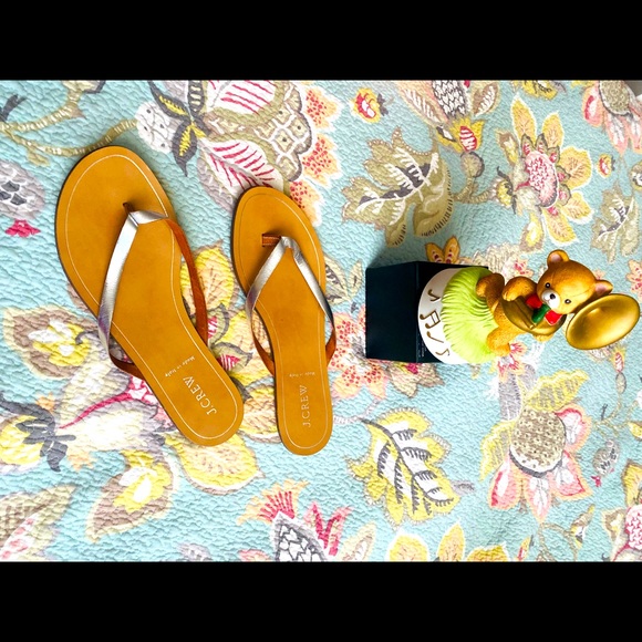 New J. Crew Sandals/flip top - Picture 1 of 3